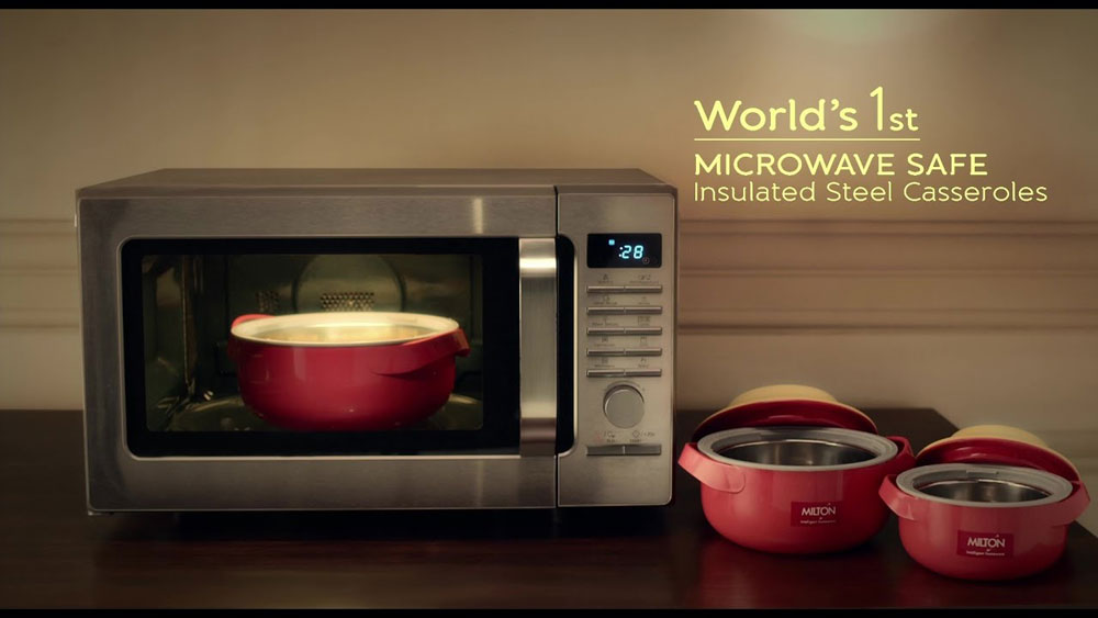 Milton Microwow World's 1st Microwave Safe Casserole Set - New