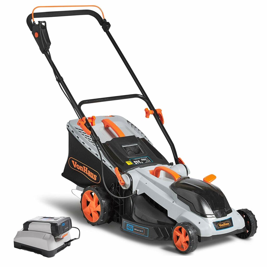 VonHaus Cordless Lawn Mower 40V MAX Branded Housewares